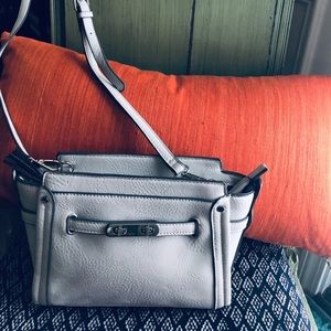 Charming Charlie grey purse